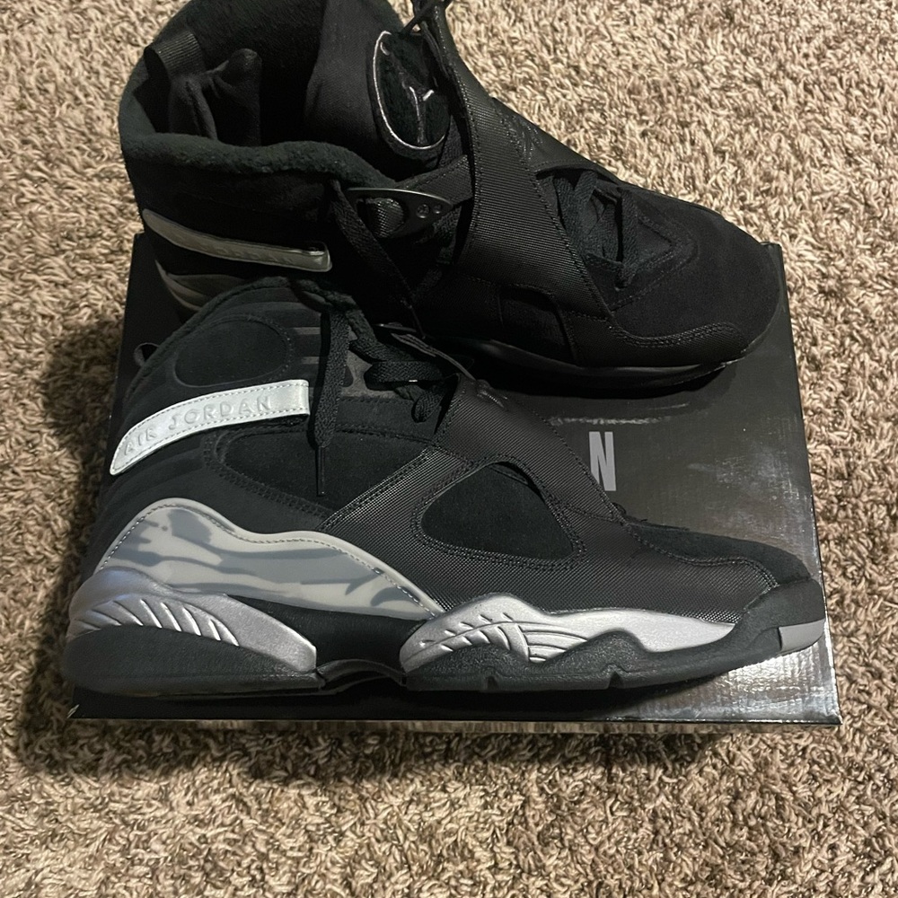 Jordan 8 winterized gunsmoke